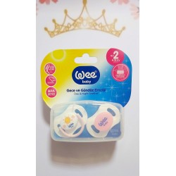 Биберон залъгалка светещ в тъмното 6-18м