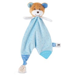 AMEK BABY Мека играчка за гушкане Мече розова