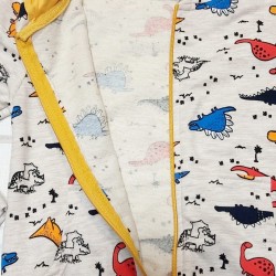 Детски памучен суичър  Динозаври