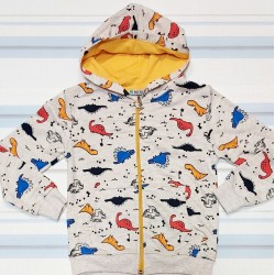 Детски памучен суичър Динозаври Детски памучен суичър Динозаври