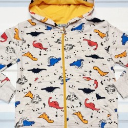 Детски памучен суичър Динозаври Детски памучен суичър Динозаври