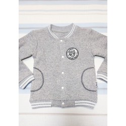 Суичър в светло сиво лека вата