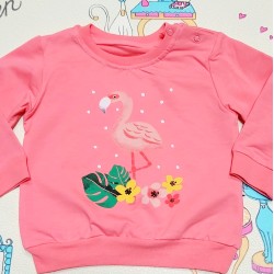 Бебешка блуза  Фламинго
