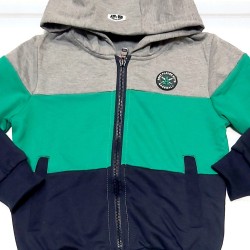 Спортен комплект със суичър и долнище лека вата