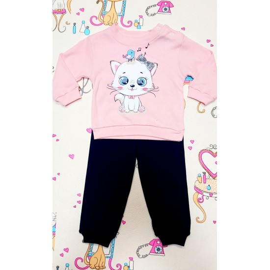 Бебешки комплект  Котенце