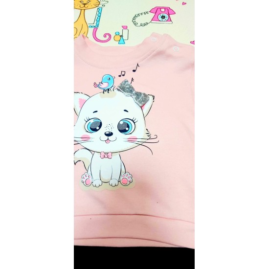 Бебешки комплект  Котенце