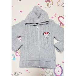 Жилетка в сиво за момиче