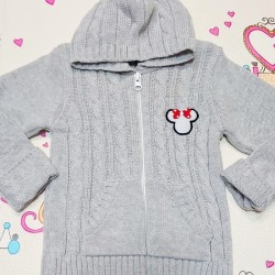 Жилетка в сиво за момиче Жилетка в сиво за момиче