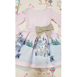 Детска рокля  Зимна приказка