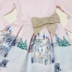 Детска рокля  Зимна приказка