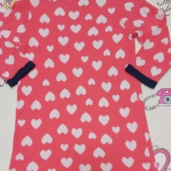 Плетена бебешка рокля в цвят корал Плетена бебешка рокля в цвят корал