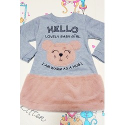 Детска рокля Hello Мечо Детска рокля Hello Мечо