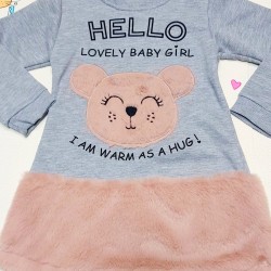 Детска рокля Hello Мечо Детска рокля Hello Мечо