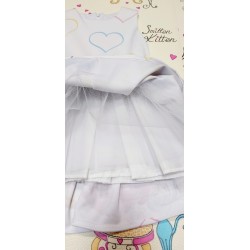 Детска рокля с Принцеси в бяло Детска рокля с Принцеси в бяло