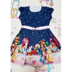 Детска рокля  Алиса в страната на чудесата