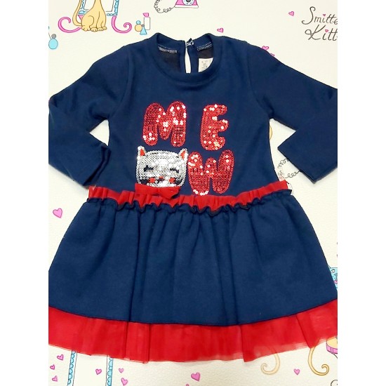 Рокля в тъмносиньо ,,Meaw