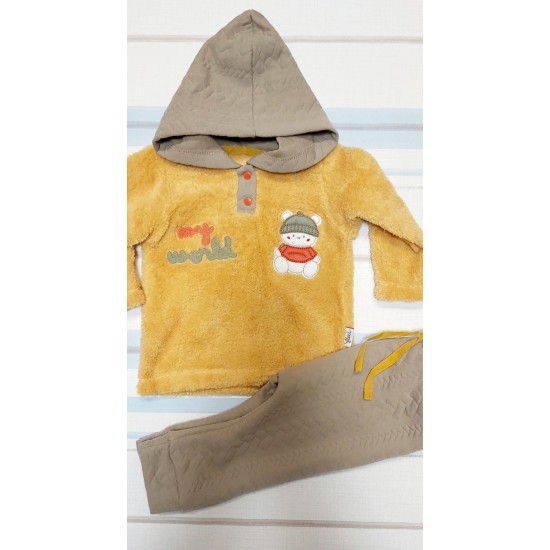 Детски бебешки пухкав комплект 2части ,,Snowy