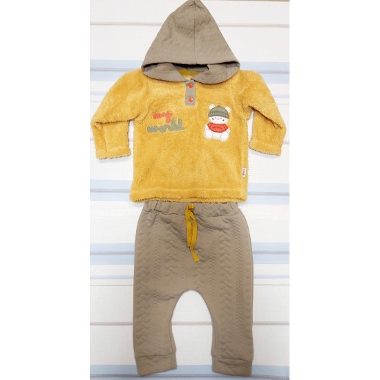 Детски бебешки пухкав комплект 2части ,,Snowy