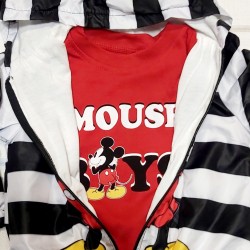 Детски комплект Мики маус с яке за момче Детски комплект Мики маус с яке за момче