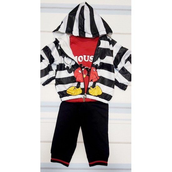 Детски комплект Мики маус с яке за момче