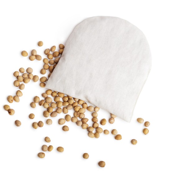 Бебешка плюшена играчка с черешови костилки Зайче Бебешка плюшена играчка с черешови костилки Зайче