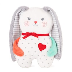 Бебешка плюшена играчка с черешови костилки Зайче Бебешка плюшена играчка с черешови костилки Зайче