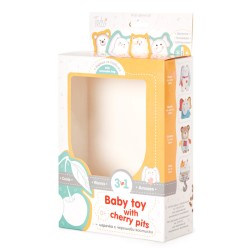Бебешка плюшена играчка с черешови костилки Слонче