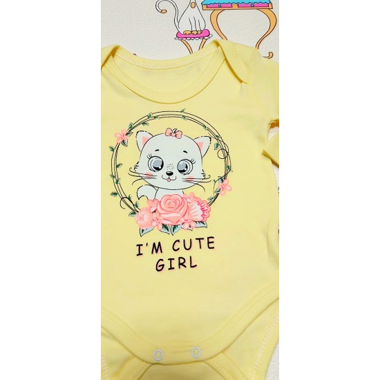 Бебешко боди  Котенце