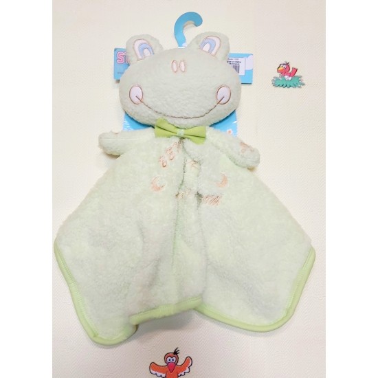 Мека бебешка играчка за гушкане Жабче Мека бебешка играчка за гушкане Жабче