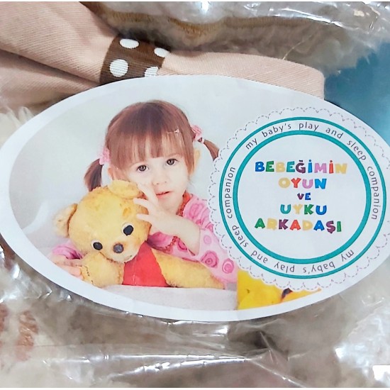 Мека бебешка играчка за гушкане Зайче Мека бебешка играчка за гушкане Зайче