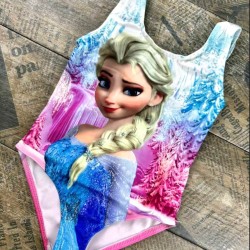 Детски цял бански с принцеса Елза Детски цял бански с принцеса Елза