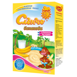 Бананова каша Слънчо Бананова каша Слънчо