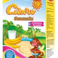 Бананова каша Слънчо Бананова каша Слънчо