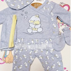 Комплект 5 части Патенцета Сиво Комплект 5 части Патенцета Сиво