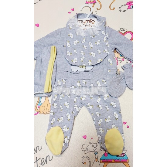 Комплект 5 части Патенцета Сиво