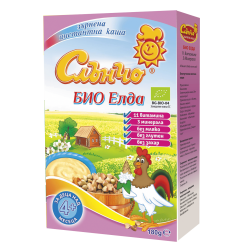 Каша Слънчо БИО Елда Безмлечна 4м+ Каша Слънчо БИО Елда Безмлечна 4м+