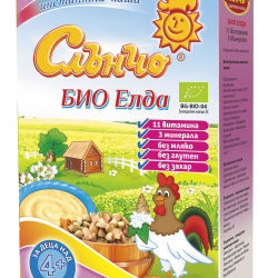Каша Слънчо БИО Елда Безмлечна 4м+ Каша Слънчо БИО Елда Безмлечна 4м+