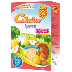 Каша Слънчо- Круша 4м+