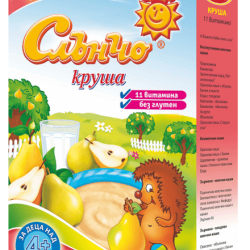 Каша Слънчо- Круша 4м+ Каша Слънчо- Круша 4м+