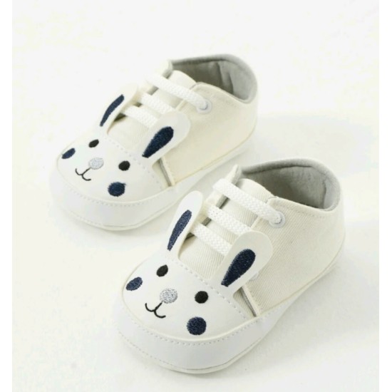 Бебешки буйки/кецове в бяло Зайчета Бебешки буйки/кецове в бяло Зайчета