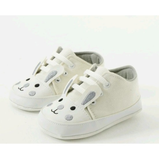 Бебешки буйки/кецове в бяло Зайчета Бебешки буйки/кецове в бяло Зайчета