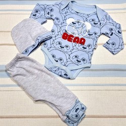 Бебешки комплект в синьо 3части Мечета Бебешки комплект в синьо 3части Мечета