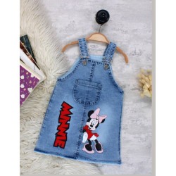 Детски дънков сукман с Мини Маус Детски дънков сукман с Мини Маус