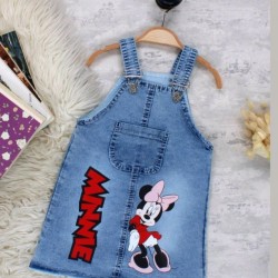 Детски дънков сукман с Мини Маус Детски дънков сукман с Мини Маус