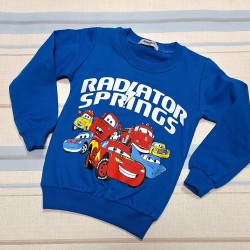 Детска блуза в синьо с колите от  Макуин