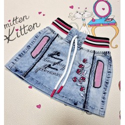 Детска дънкова пола Лейла