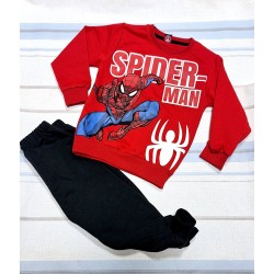 Детски комплект от 2части в червено и черно ,,Спайдърмен Детски комплект от 2части в червено и черно ,,Спайдърмен