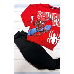 Детски комплект от 2части в червено и черно ,,Спайдърмен Детски комплект от 2части в червено и черно ,,Спайдърмен