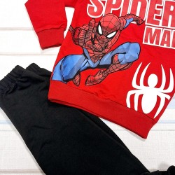 Детски комплект от 2части в червено и черно ,,Спайдърмен Детски комплект от 2части в червено и черно ,,Спайдърмен
