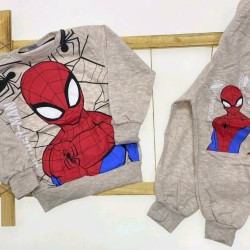 Детски комплект 2части в бежово ,,Спайдърмен Детски комплект 2части в бежово ,,Спайдърмен
